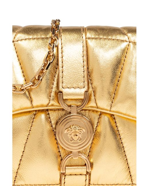 Versace Metallic Shoulder Bag Kleio Mini
