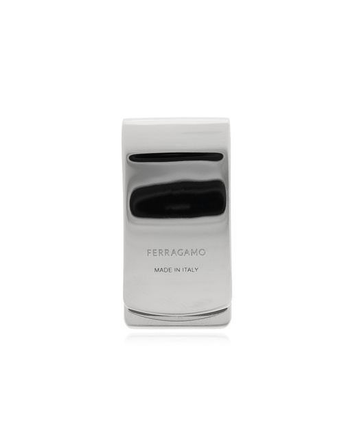 Ferragamo White Money Clips for men