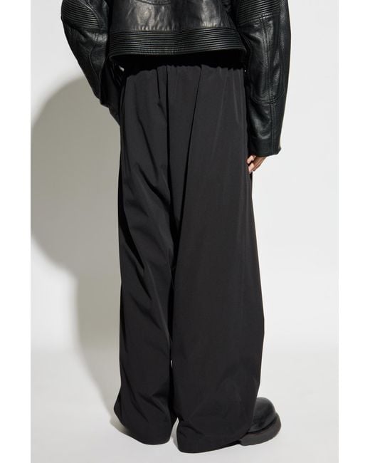 Balenciaga Black Trousers With Logo for men