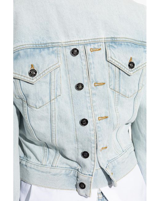 Givenchy Blue Short Denim Jacket