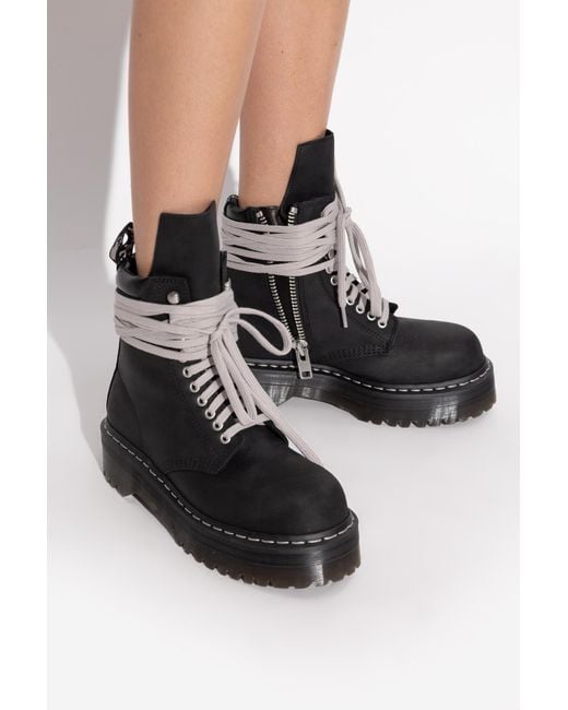 Rick Owens Black Drkshdw X Dr Martens Sea