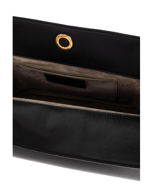 AMI Black Shoulder Bag