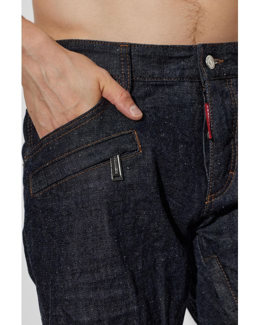 DSquared² Blue "Ski" Jeans for men