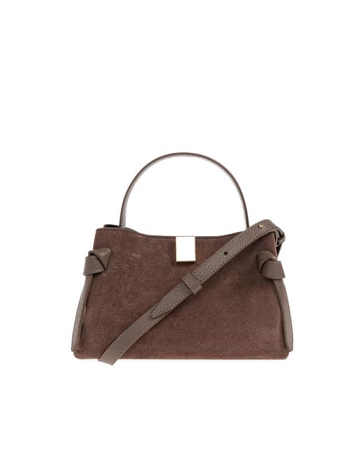 Yuzefi Brown "Gyoza Mini" Bag