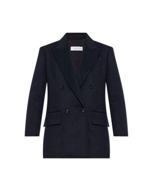 Max Mara Blue Short Coat "Olimpia"
