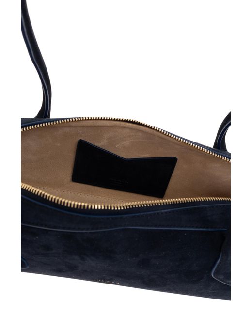 Alaïa Black Suede Bag 'Teckel Medium'