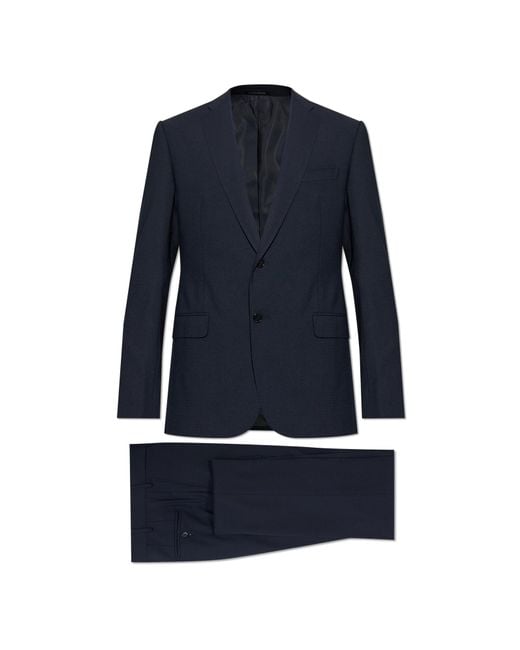 Emporio Armani Blue Suit for men