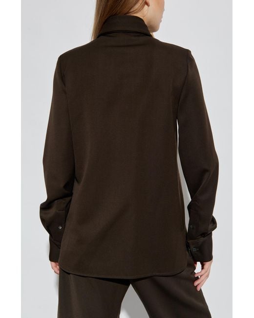Acne Black Wool Shirt