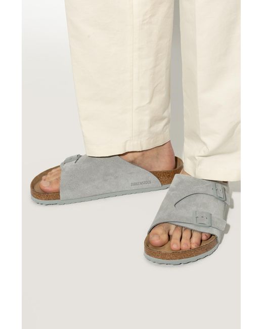 Birkenstock Gray Slippers Zurich Bs for men