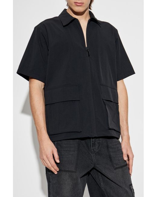 Rag & Bone Black Shirt With Pockets for men