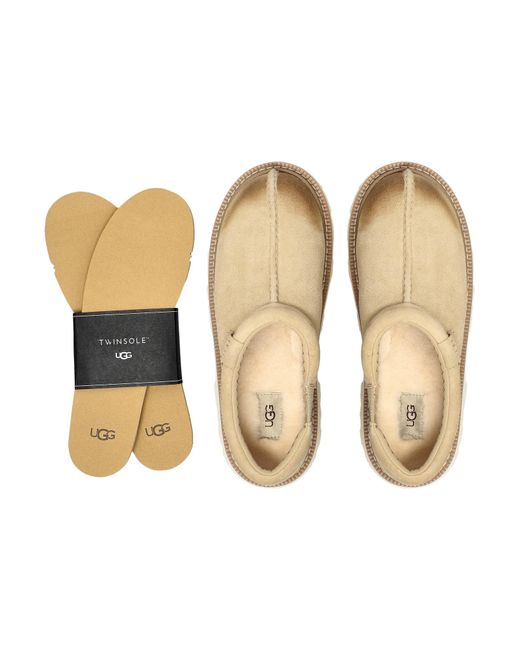 Ugg Natural Slip-On Shoes Tasman Lug for men