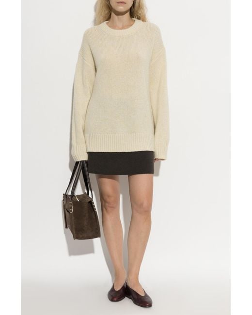 Lisa Yang Natural Cashmere Sweater 'Joyje'