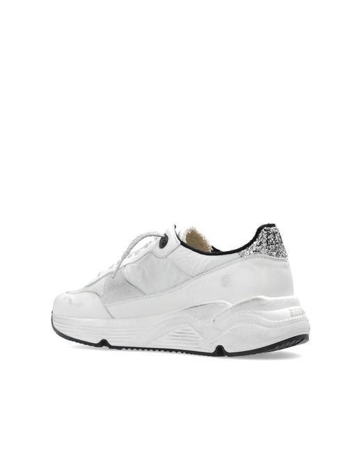 Golden Goose Deluxe Brand White 'running' Sneakers,
