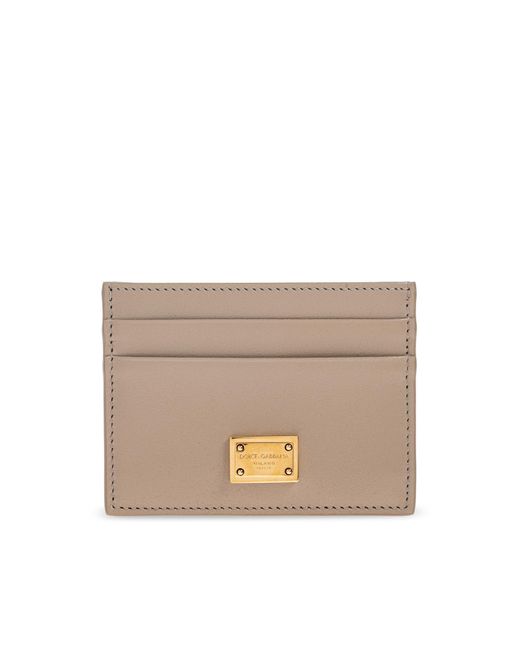Dolce & Gabbana Natural Card Case