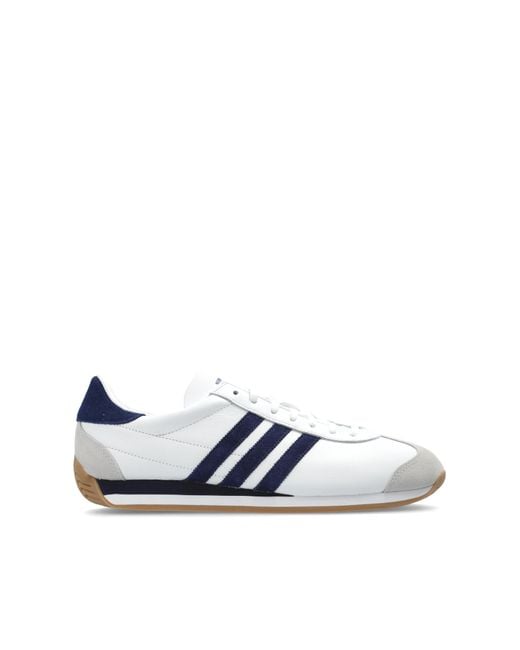 Adidas Originals White 'country' Sports Shoes,