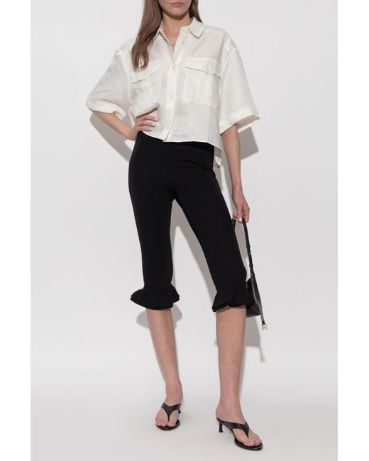 Anine Bing White Shirt "Edith"