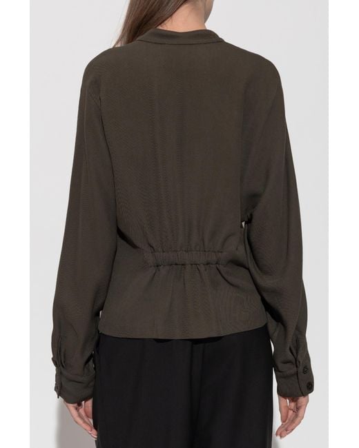 IRO Black Paquita Top