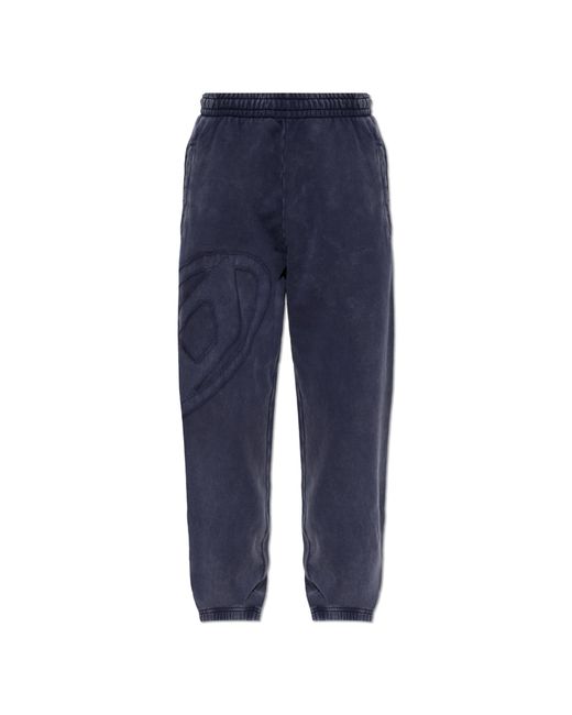 DIESEL Blue 'P-Marky-Den' Trousers for men
