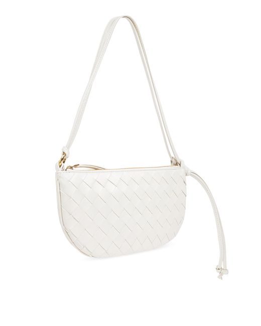 Bottega Veneta White Gemellini Shoulder Bag