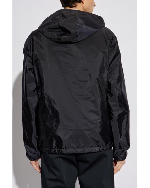 Moncler Black Jacket Sarrans for men
