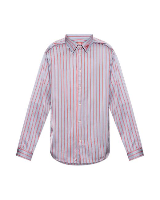 DIESEL Purple Shirt S-Klab for men