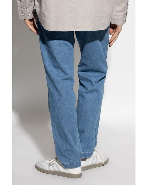 Theory Blue Jeans With Pockets for men