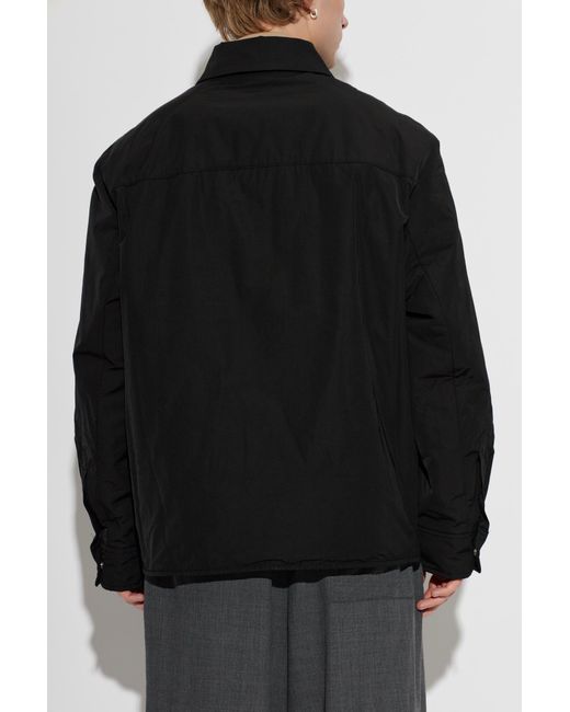 AMI Black Jacket With Pocket for men