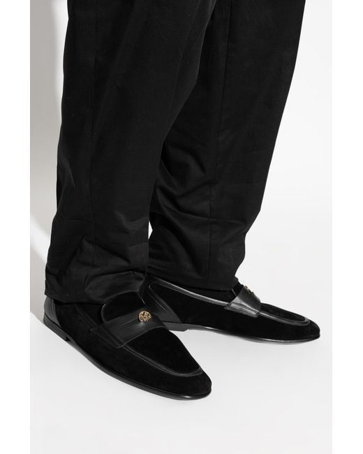 Dolce & Gabbana Black Shoes Type 'Loafers' for men
