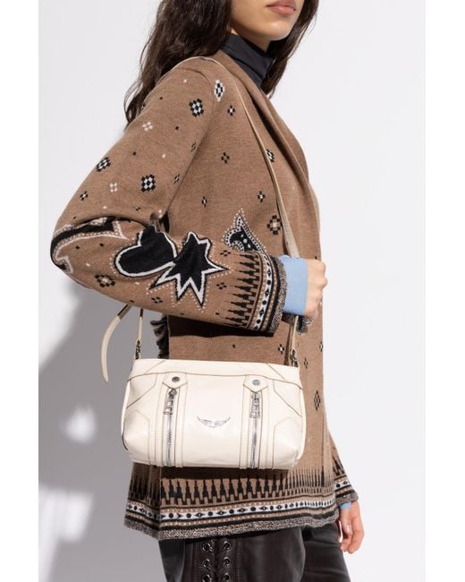 Zadig & Voltaire Natural Shoulder Bag "Sunny Mood"