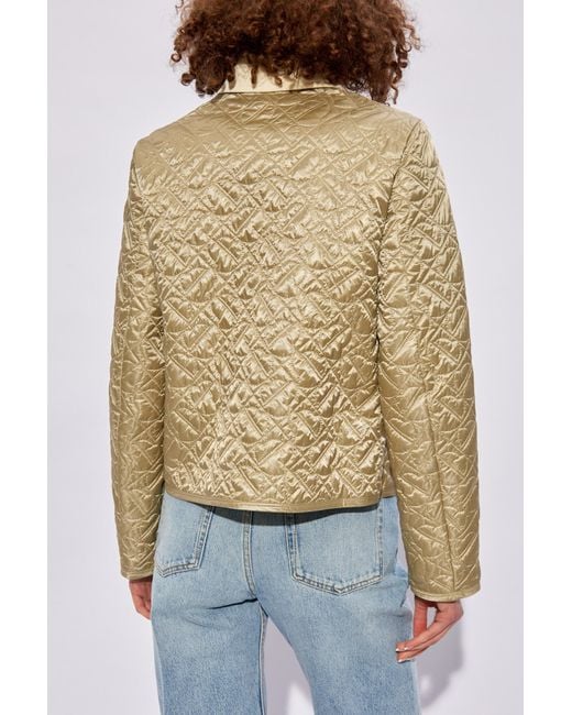Moncler Natural 'Varede' Quilted Jacket