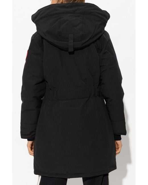 Canada Goose Black 'Rossclair' Down Jacket