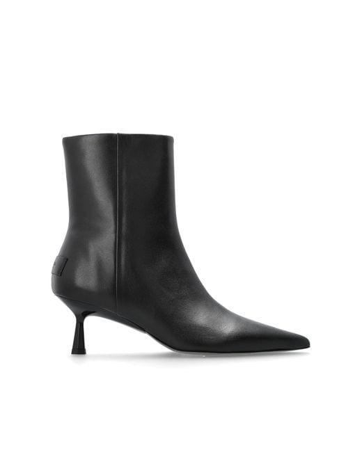 AllSaints Black Vivian Ankle Boots