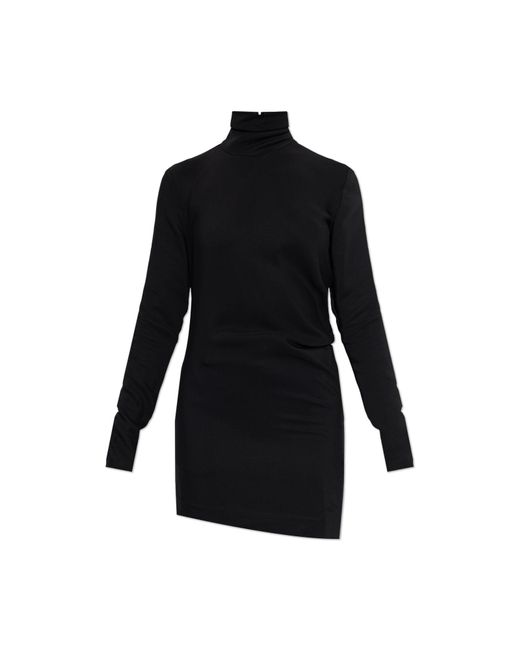 Totême Black Fitted Turtleneck