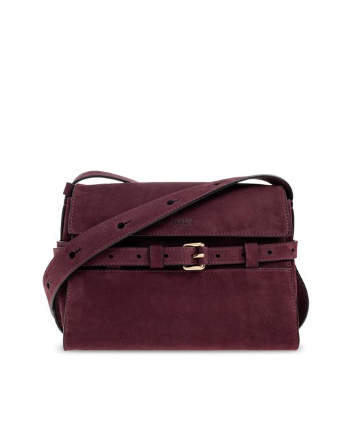 Moschino Purple Shoulder Bag