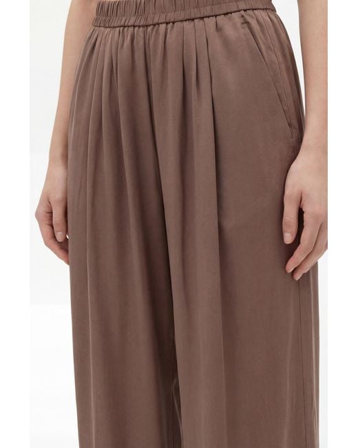 Forte Forte Brown Silk Trousers