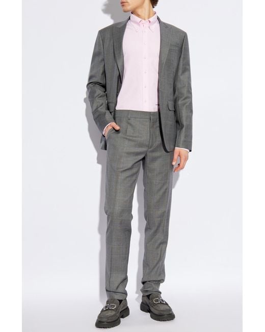 DSquared² Gray Wool Suit for men