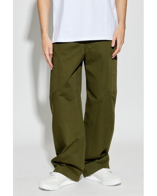 Givenchy Green Cargo Trousers for men