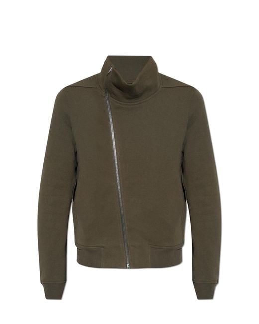 Rick Owens Green Bauhaus Sweatshirt for men