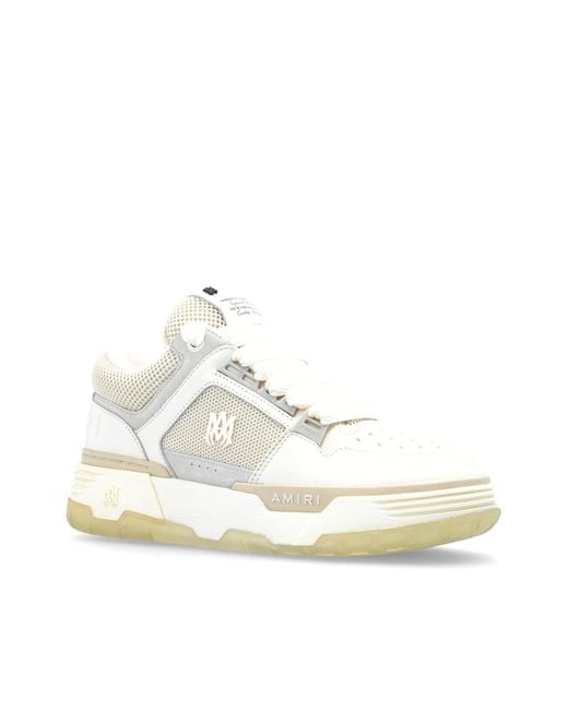 Amiri White "Ma-1" Sports Shoes
