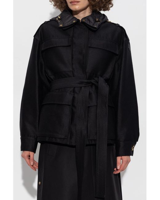 Moncler Black Jacket 'Essalois'