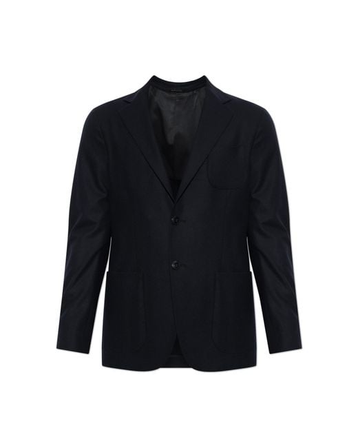 Giorgio Armani Black Cashmere Blazer for men