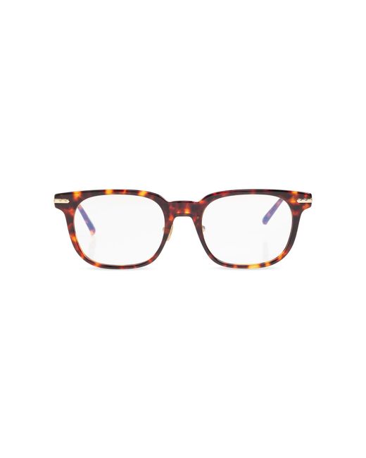 Linda Farrow Brown "Remi" Corrective Glasses