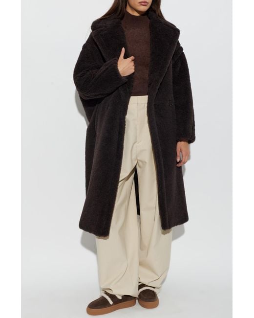 Max Mara Black "Tedgirl" Coat