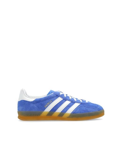 Adidas Originals Blue 'Gazelle Indoor' Sports Shoes