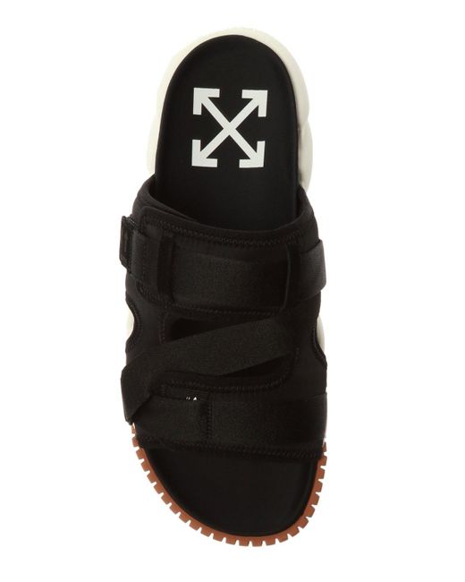 Off-White c/o Virgil Abloh Odsy Minimal Slides In Black for
