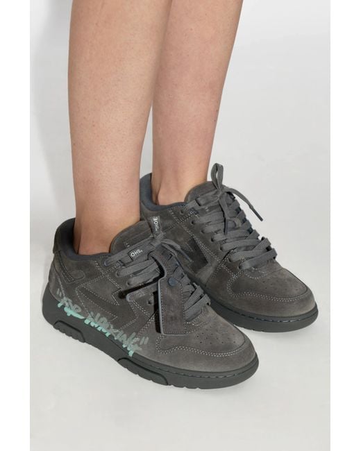 Off-White c/o Virgil Abloh Black 'Out Of Office For Walking' Sports Shoes