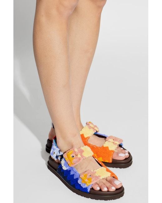 Missoni Blue Patterned Sandals