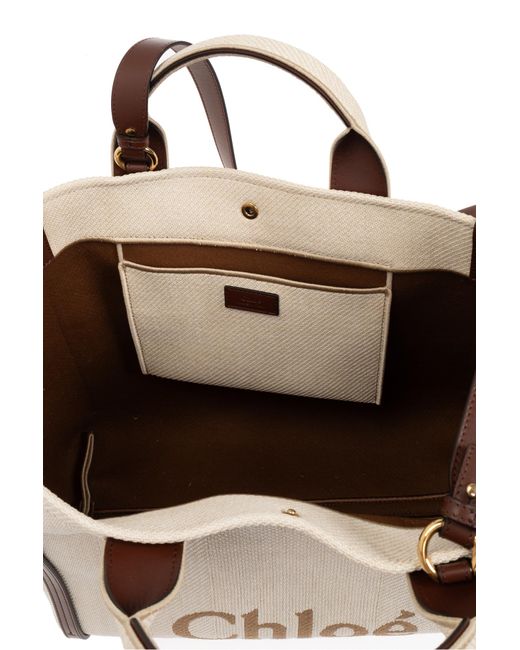 Chloé Natural Carry Small Tote Bag