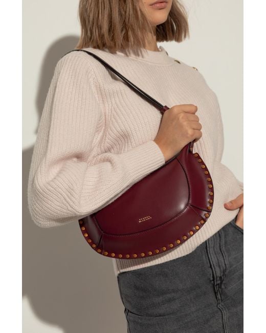 Isabel Marant Purple Shoulder Bag Oskan Moon