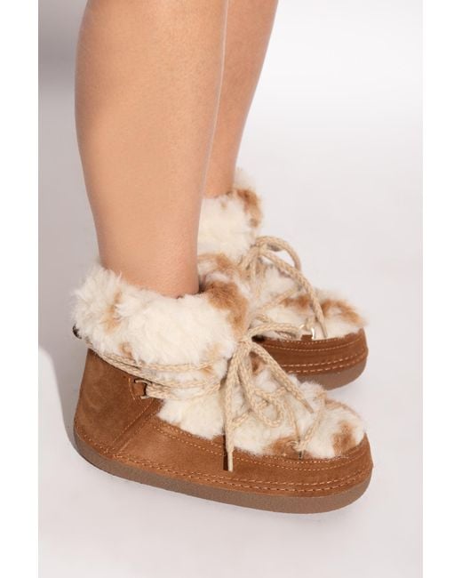 Inuikii Brown Snow Boots "Teddy"